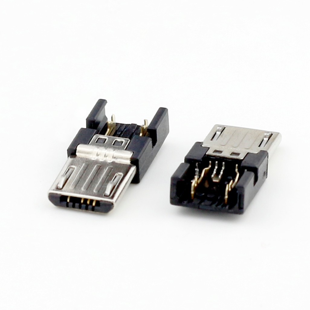 MICRO USB male head puncture type